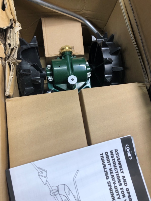 Photo 1 of 
Orbit 58322 Traveling Sprinkler, Green