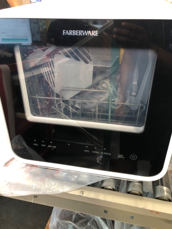 Photo 2 of Farberware Professional Portable Dishwasher White