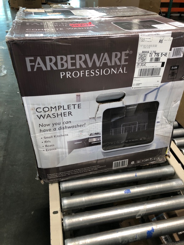 Photo 5 of Farberware Professional Portable Dishwasher White