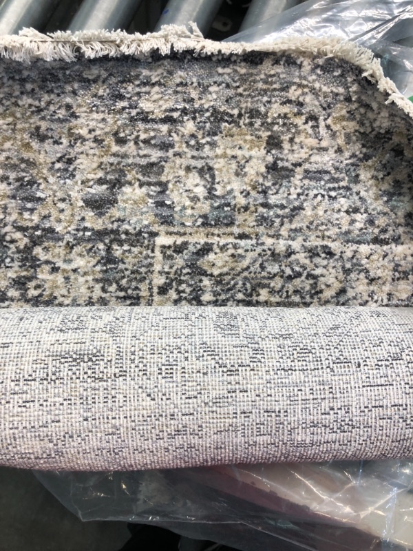 Photo 2 of Amber Lewis x Loloi Alie Collection ALE-01 Stone / Mist, Traditional 2'-3" x 3'-10" Accent Rug Stone / Mist 2'-3" x 3'-10"
