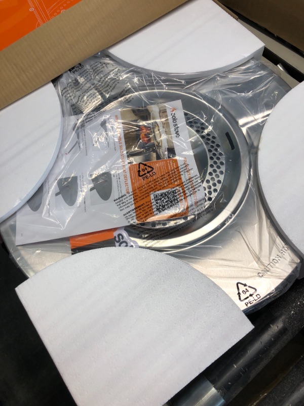 Photo 1 of Solo Stove Ranger Heat Deflector, with 3 Detachable Legs, Accessory for Ranger Fire Pit, Captures and redirects Warmth, 304 Stainless Steel, (HxDia) 9.5 x 20 in, 5 lbs Ranger Deflector1016009673
