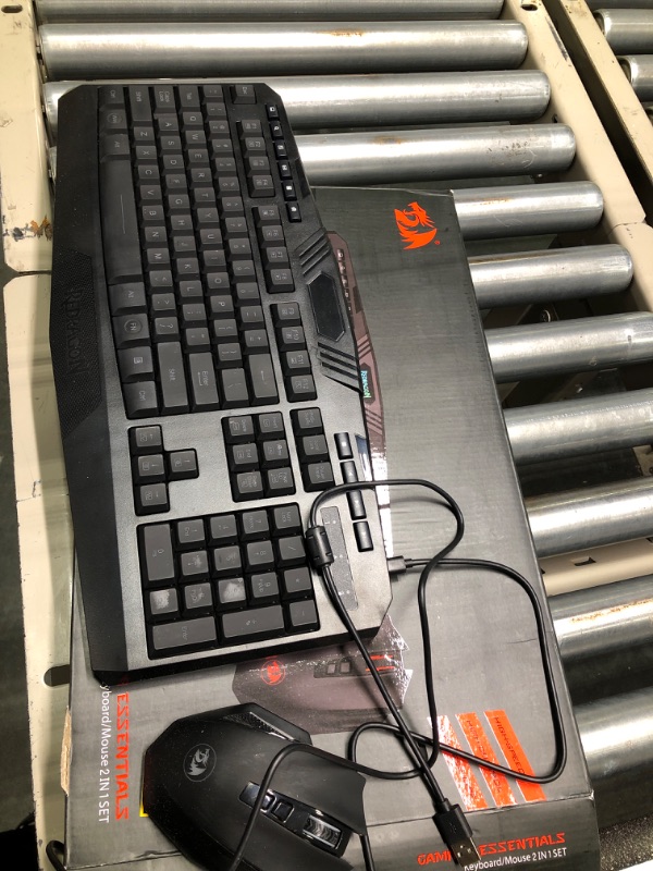 Photo 3 of Redragon S101 Gaming Keyboard, M601 Mouse, RGB Backlit Gaming Keyboard, Programmable Backlit Gaming Mouse, Value Combo Set [New Version]