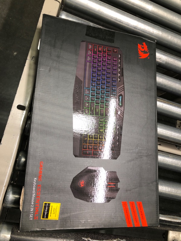 Photo 2 of Redragon S101 Gaming Keyboard, M601 Mouse, RGB Backlit Gaming Keyboard, Programmable Backlit Gaming Mouse, Value Combo Set [New Version]