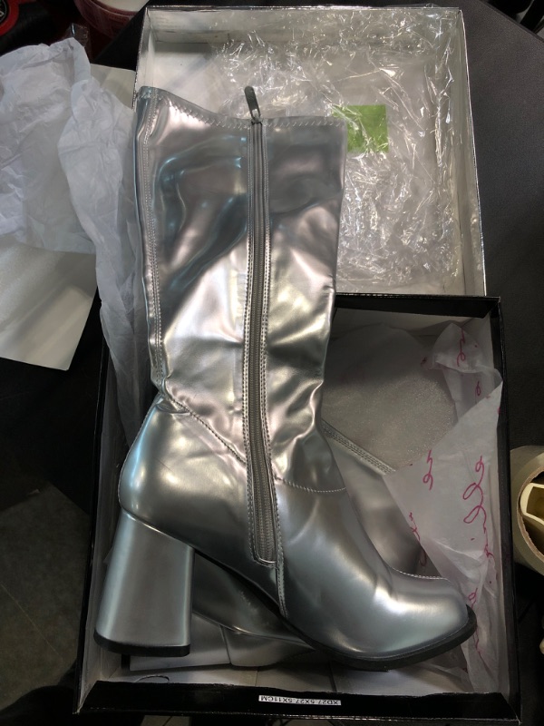 Photo 1 of Ellie Shoes Women's Gogo 8 Silver