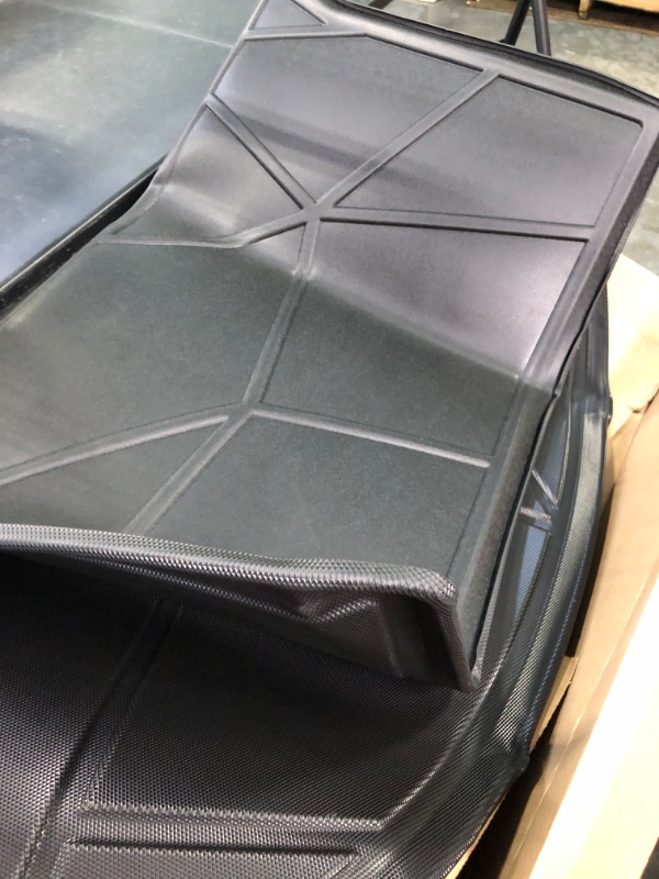 Photo 2 of T TGBROS Custom Fit for Car Cargo Mat Mazda CX-9 2016 2017 2018 2019 2020 2021 CX9 Behind 2nd Row All Weather Cargo Liner Rear Trunk Liner Non-Slip TPO Odourless