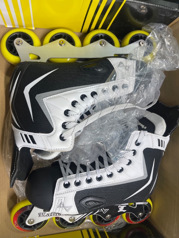 Photo 3 of Alkali RPD Lite Senior Adult Inline Roller Hockey Skates Skate Size 8 (Shoe 9-9.5)