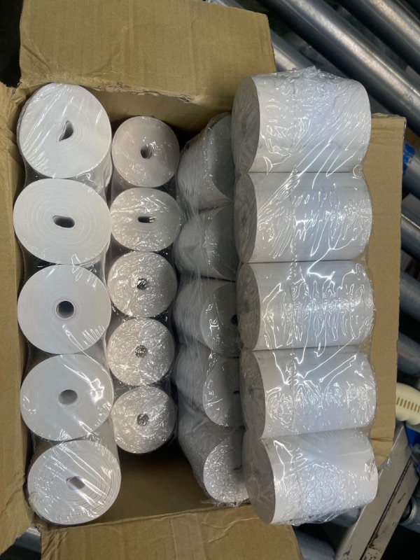 Photo 2 of BAM POS Thermal Paper 3 1/8 x 190 Eco Pack (30 rolls) Paper Rolls for Most Receipt Printers