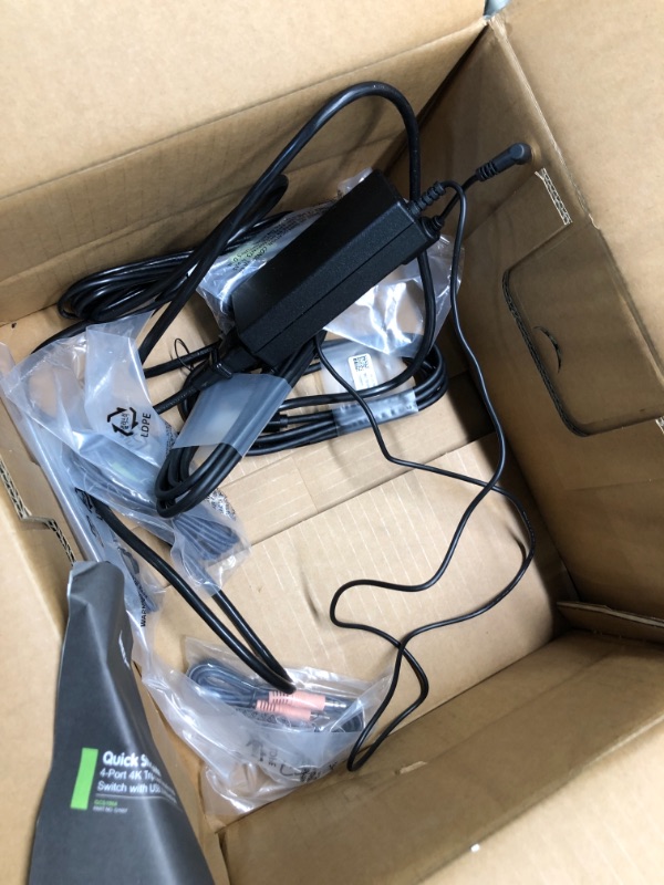 Photo 1 of IOGEAR 4-Port Dual View DisplayPort KVMP Switch - 4K 60Hz - 2 DisplayPort In Per Channel - 2-Port USB 3.1 Hub 5Gbps - Keyboard Mouse Input - 7.1 HD Audio - Front Panel Selector - TAA Mac/Win - GCS1944 4-Port DisplayPort