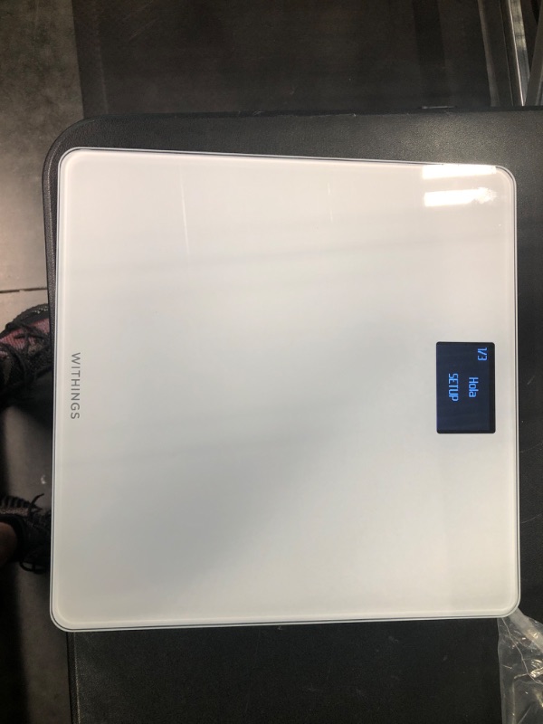 Photo 2 of Withings Body - Digital Wi-Fi Smart Scale with Automatic Smartphone App Sync, BMI, Multi-User Friendly, with Pregnancy Tracker & Baby Mode