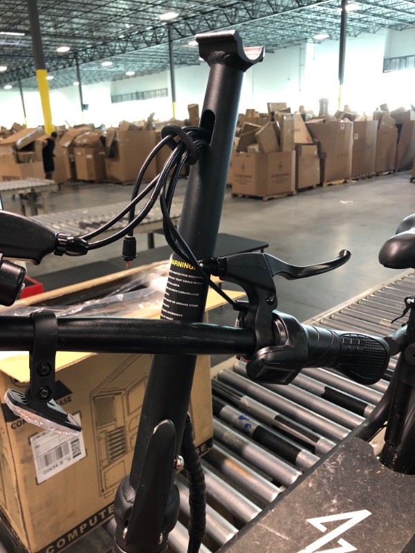 Photo 1 of ***ONLY PARTS*** Phantomgogo Commuter R1 - Electric Scooter for Adults - Foldable Scooter with Seat & Carry Basket - 450W Brushless Motor 36V - 15MPH 265lbs Max Load E Mopeds for Adults Black