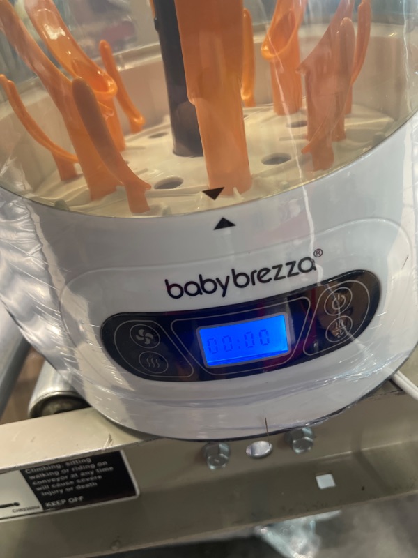 Photo 1 of Baby Brezza Baby Bottle Sterilizer and Dryer Machine – Electric Steam Sterilization - Universal Fit - Pacifiers, Glass, Plastic, and Newborn Feeding Bottles