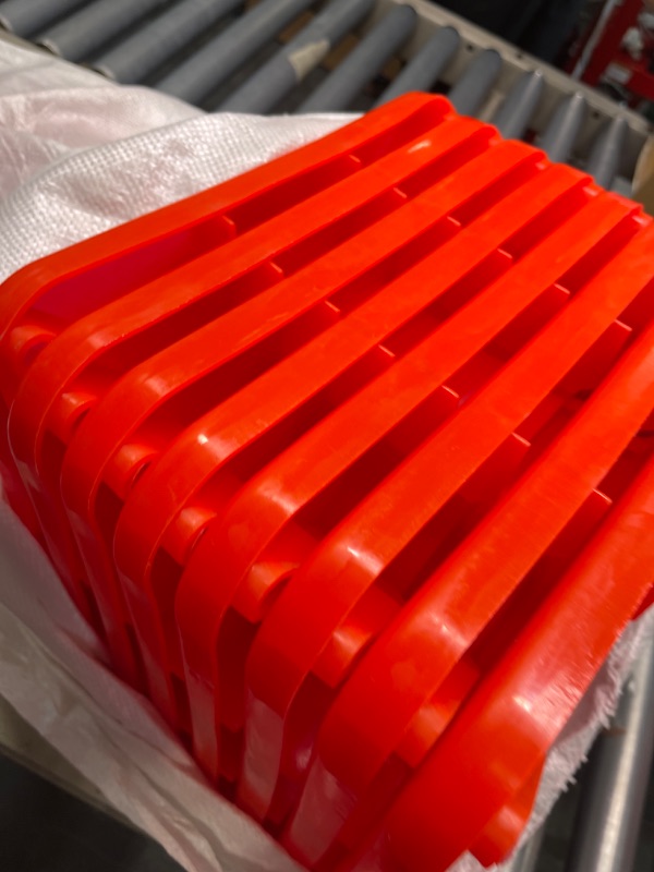 Photo 2 of BATTIFE 10 Pack Traffic Safety Cones 28'' inches with Reflective Collars, PVC Orange Construction Cone for Traffic Control, Driveway Road Parking 28 inch 10