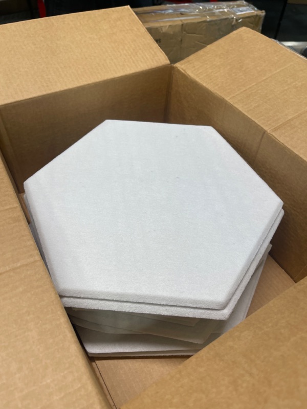 Photo 1 of Acoustic Panels, 12 Pack Sound Proof Foam Panels, AKELLYTH Self-adhesive Soundproof Wall Panels 12×10¼×0.4" polyurethane fiber Tiles for Sound Proofing used in Office, Home, Studio (White)
Brand: Akellyth