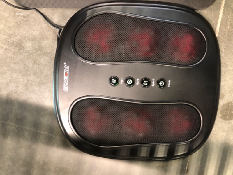 Photo 3 of CINCOM Shiatsu Foot Massager with Heat, Heated Electric Kneading Foot Massager Machine, Foot Warmer for Plantar Fasciitis Relief and Back Pain Relief 2 Modes & 2 Speeds