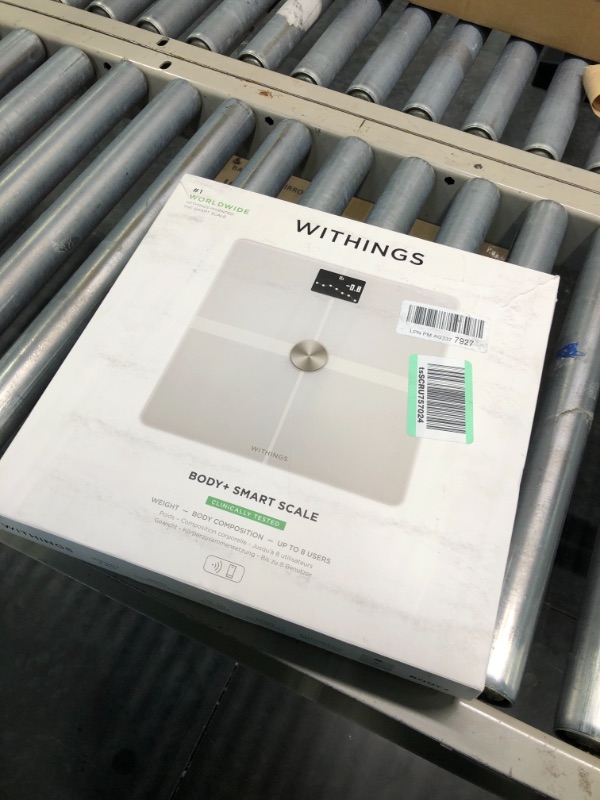 Photo 2 of Withings Body+ - Digital Wi-Fi Smart Scale with Automatic Smartphone App Sync, Full Body Composition Including, Body Fat, BMI, Water Percentage, Muscle & Bone Mass, with Pregnancy Tracker & Baby Mode White