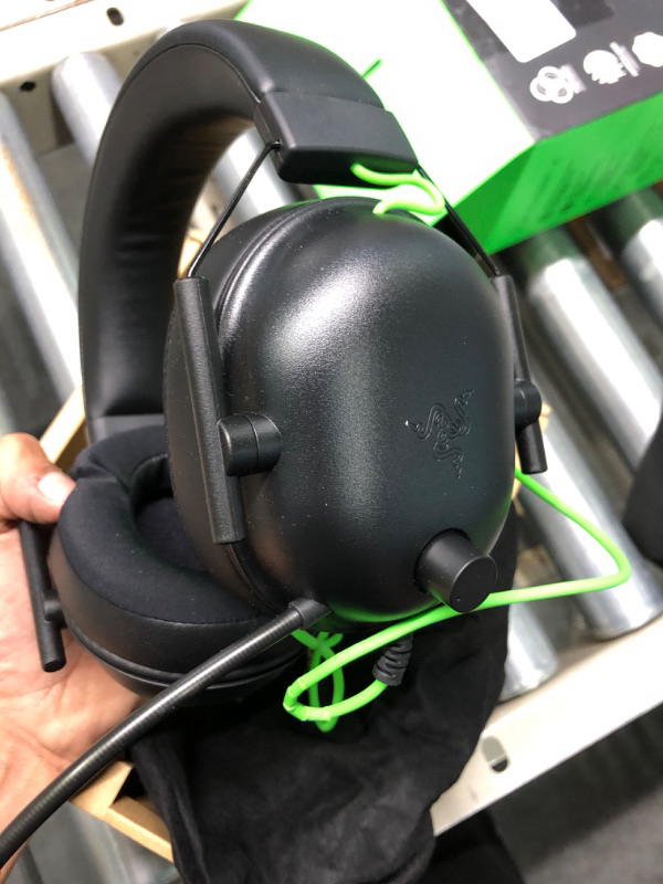 Photo 6 of Razer BlackShark V2 X Gaming Headset: 7.1 Surround Sound - 50mm Drivers - Memory Foam Cushion - for PC, PS4, PS5, Switch, Xbox One, Xbox Series X|S, Mobile - 3.5mm Audio Jack - Classic Black