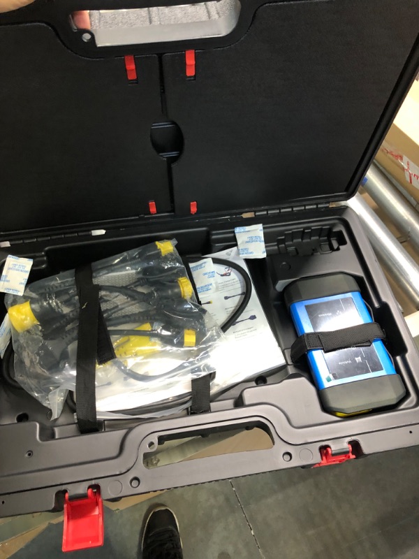 Photo 1 of LAUNCH X431 HDIII Heavy Duty Truck Diagnostic Module, as X431 PRO3S+ ,PRO3,V+,PAD3 & Other LAUNCH Scanner Accessories Above 10inch Screen, Scan for 24V Trucks & Commercial Vehicles(Blue)