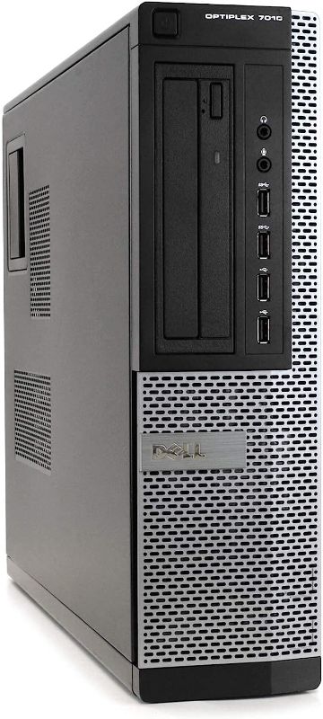 Photo 1 of Dell Optiplex 7010 Small Desktop Computer (SFF) | Quad Core Intel i5 (3.2GHz) | 16GB DDR3 RAM | 2TB HDD Hard Disk Drive | Windows 10 Pro | 24in Monitor | Logitech Mouse And Keyboard