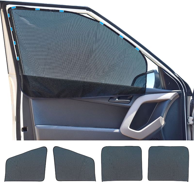 Photo 1 of  Car Side Window Sunshade | Baby Car Window Shade sunscreen Block Sunlight | Car Front and Rear Sun Shade for window privacy Blackout | Side Windows Sun Protection Accessories
