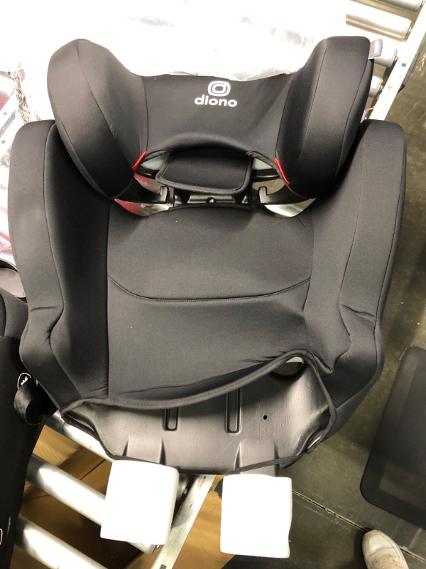 Photo 7 of Diono Cambria 2 XL 2022, Dual Latch Connectors, 2-in-1 Belt Positioning Booster Seat, High-Back to Backless Booster with Space and Room to Grow, 8 Years 1 Booster Seat, Black NEW! Black