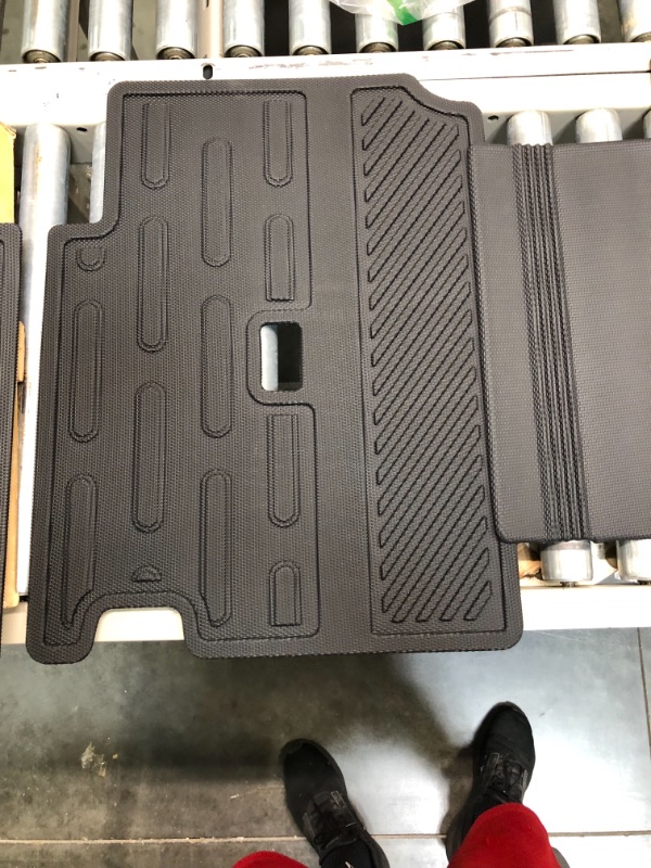 Photo 1 of Nizzipum Seat Back Mat - Rear Seat Back Cover Compatible with Ford Bronco Accessories 2021 2022 4-Door - Back Seat Protector (4 PCS) black