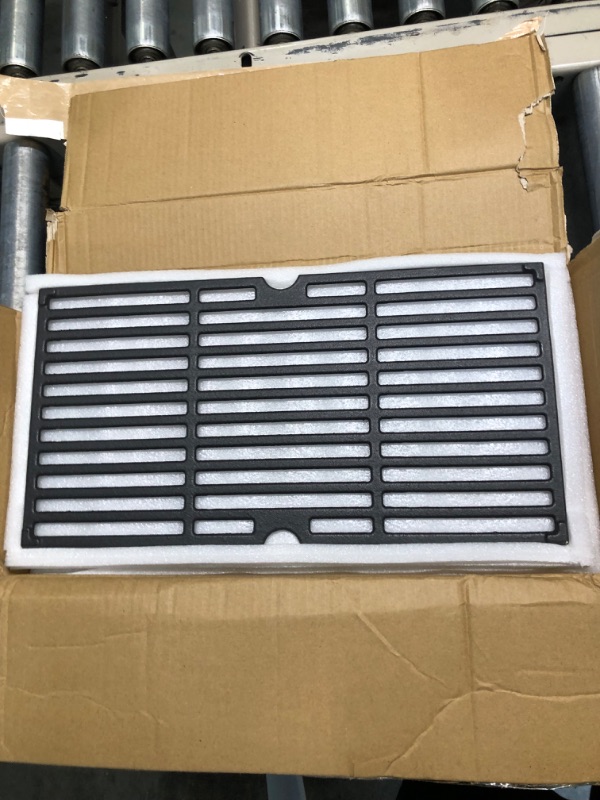 Photo 3 of 18 Inch Grill Grates for Charbroil Performance 4 Burner 463377017, 463347017, 463376018P2, 463376117, 463377117, 463673617 475 Cart Liquid Propane Gas Grill, 5 Burner 463347519 Cooking Grid Parts 18 x 25"