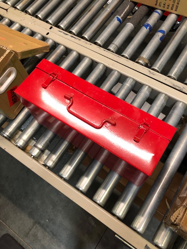 Photo 3 of WeChef 15 Ton 1/2 to 4 inch Hydraulic Punch Driver Kit 10 Dies Knockout Hole Complete 11 14 Gauge Tool Case Red