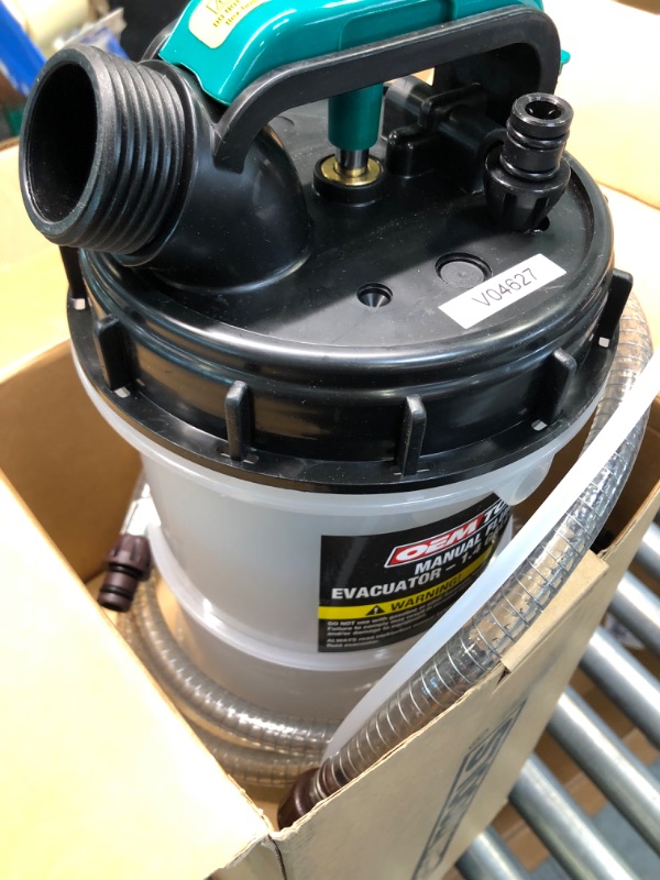 Photo 1 of OEMTOOLS 24389 5.6 Quarts (1.4 Gallons) Manual Fluid Extractor, Fluid Extractor Pump, Oil Extractor Vacuum, Auto Oil Extractor 5.3 Liter