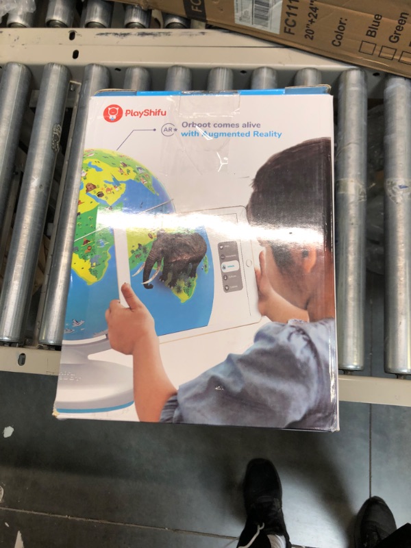 Photo 2 of Orboot by PlayShifu - Earth and World of Dinosaurs (app Based) Set of 2 Interactive AR Globes for STEM Learning at Home