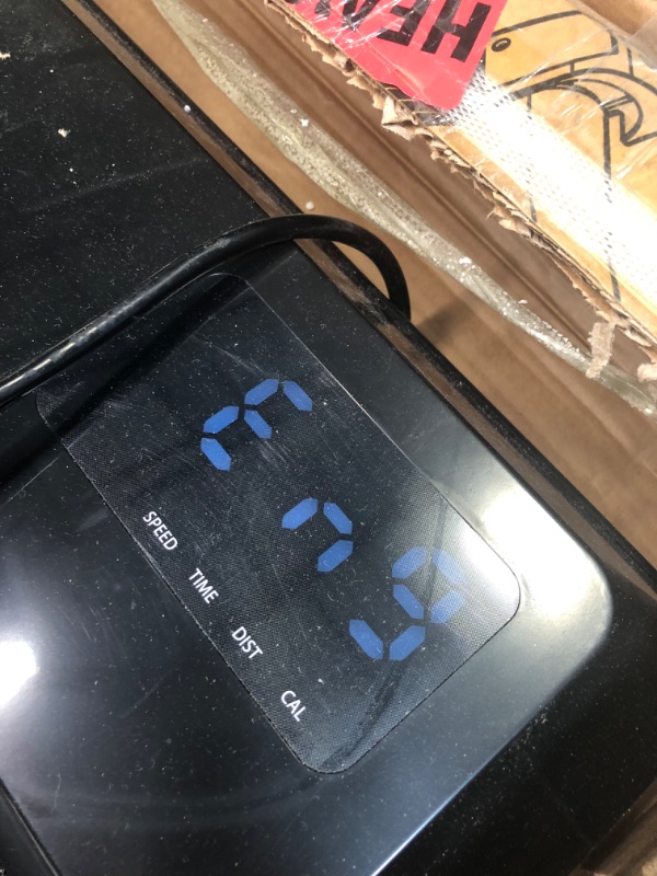 Photo 1 of DeerRun Walking Pad, 2 in 1 Under Desk Treadmill, Walking Pad Treadmill Under Desk 300 Lbs Capacity, Mini Treadmill in LED Display Black