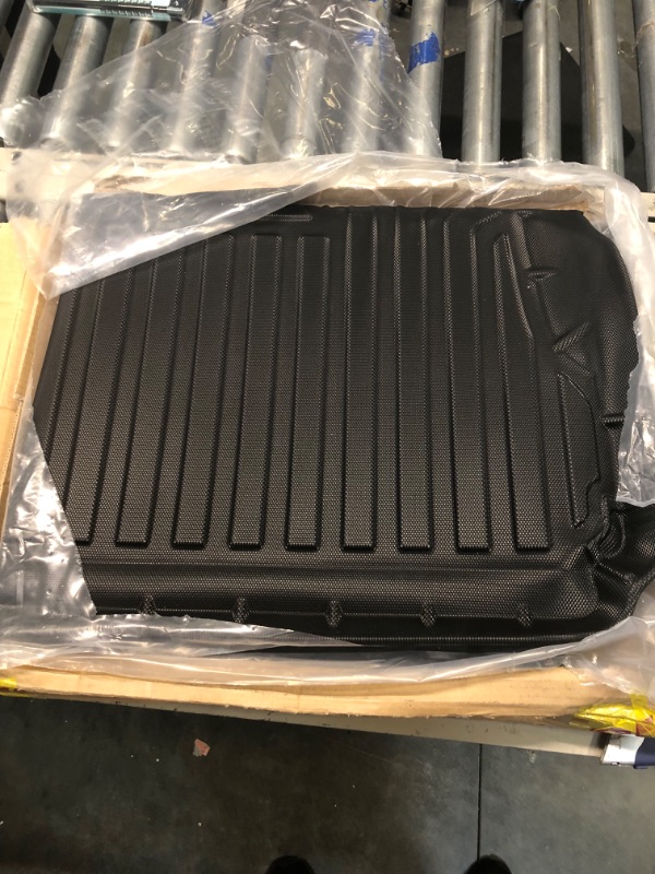 Photo 1 of Cargo Liner Custom Fit for JL 4 Door 2018 2019 2020 2021 2022 2023 Wrangler Unlimited with Flat Load Floor (ONLY FIT Without Subwoofer in Trunk) (Not for JK) All Weather Trunk Mat