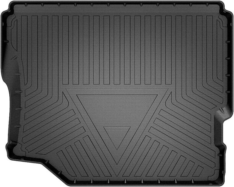 Photo 1 of Cargo Liner Custom Fit for JL 4 Door 2018 2019 2020 2021 2022 2023 Wrangler Unlimited with Flat Load Floor (ONLY FIT Without Subwoofer in Trunk) (Not for JK) All Weather Trunk Mat