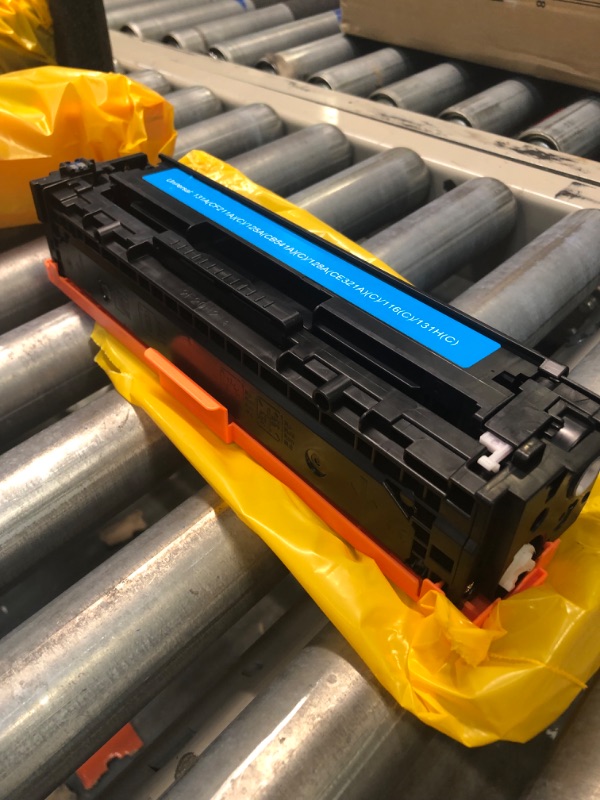 Photo 4 of v4ink Remanufactured Toner Cartridge Replacement for HP 125A CB540A CB541A CB542A CB543A Toner for use with HP Color CP1215 CP1518ni CP1515n CM1312nfi MFP Printer – Black Cyan Magenta Yellow