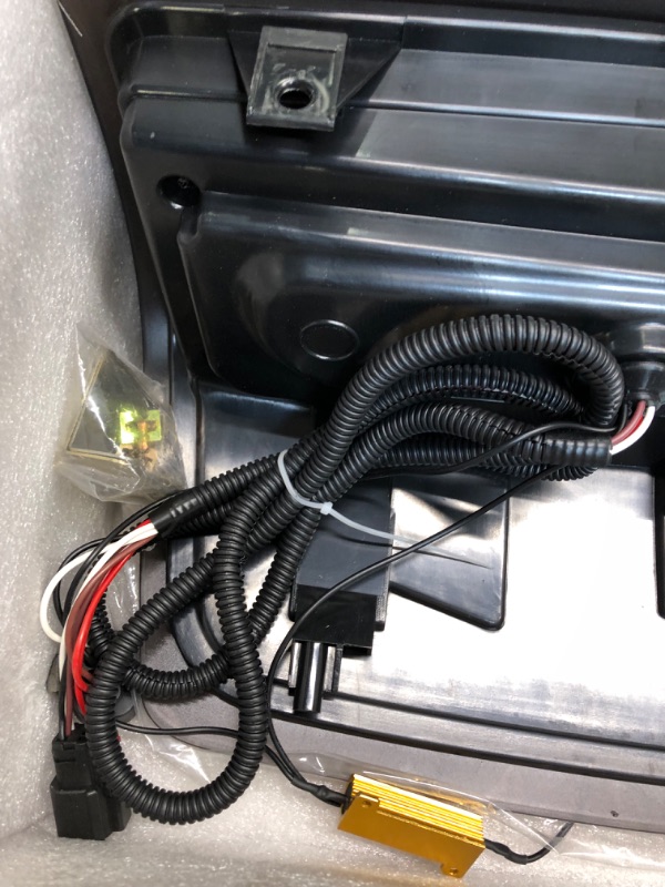 Photo 1 of AUTOONE - For?NON-LED Model Only? 2014-2018 Chevy Silverado 1500/2019 Silverado 1500 LD/ 2016-2019 Silverado 2500 HD 3500 HD/ 2016-2019 Sierra 3500 HD Black Smoked LED Tail Light Assembly Rear Lamps
