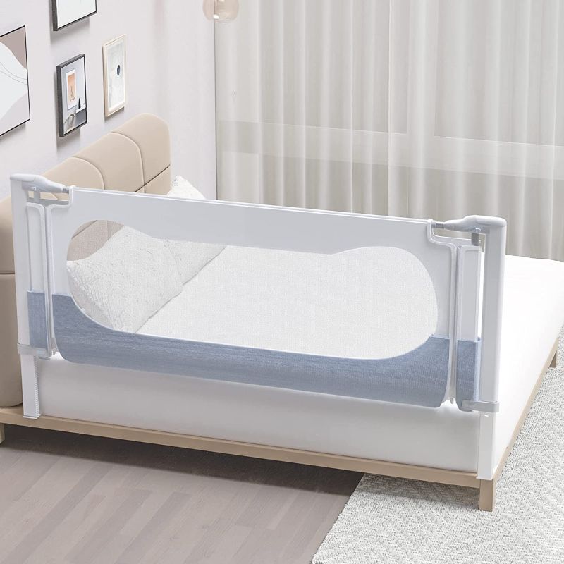 Photo 1 of Toddler Bed Rails, Height Adjustable Baby Bed Rail Guard, Bed Rails