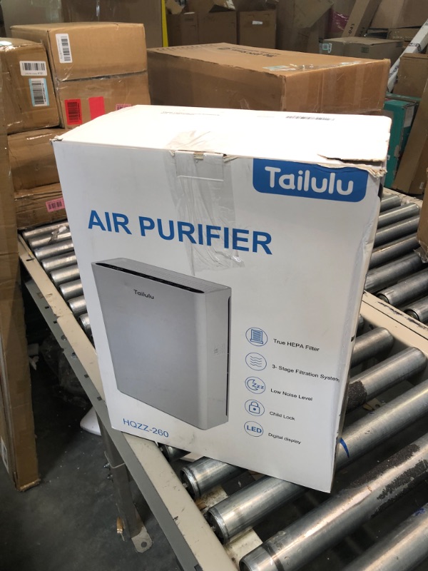 Photo 2 of Air Purifiers for Home Large Room up to 1740ft², H13 True HEPA Air Filter for Allergies, Pets Hair, Pollen, Dander, Smoke, Smell, Sleep Mode, 5 Timer, Auto Mode Quiet Air Cleaner for Bedroom, Kicthen