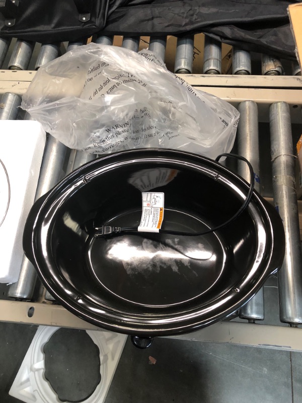 Photo 1 of Crock-Pot 7qt Manual Slow Cooker - Silver SCV700-SS