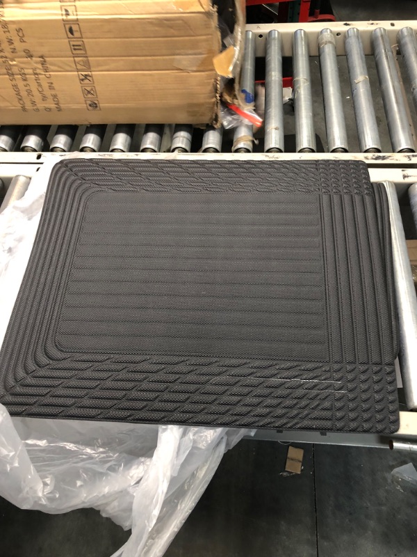 Photo 3 of TripleAliners Second Row Rear Seats Back Cover All Weather Seat Protector Pet Mat, XPE Material High Temperature Resistance No Peculiar Smell fits Most of Cars (Patent Pending)