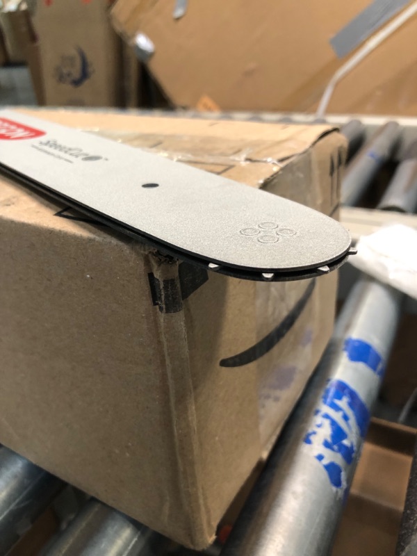 Photo 4 of Oregon 18-Inch Replacement Chainsaw Bar and M72 SpeedCut Chainsaw Chain Combo, 72 Drive Links, Pitch: .325" Low Vibration, .050" Gauge (584408)
