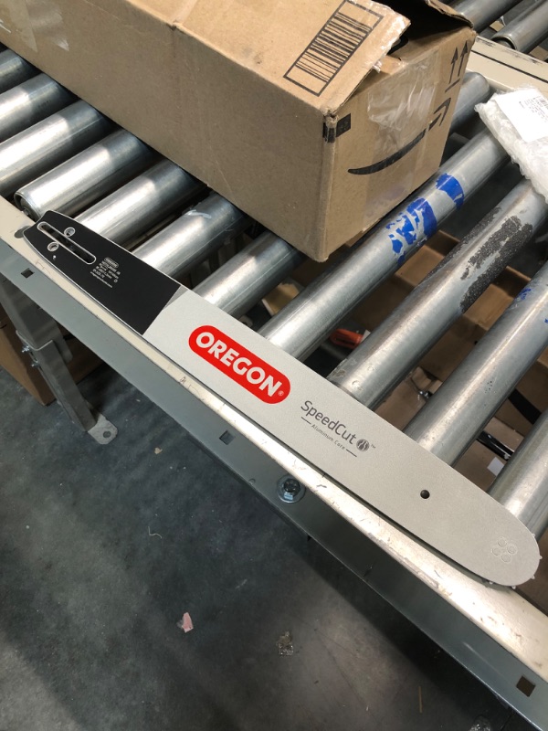Photo 3 of Oregon 18-Inch Replacement Chainsaw Bar and M72 SpeedCut Chainsaw Chain Combo, 72 Drive Links, Pitch: .325" Low Vibration, .050" Gauge (584408)