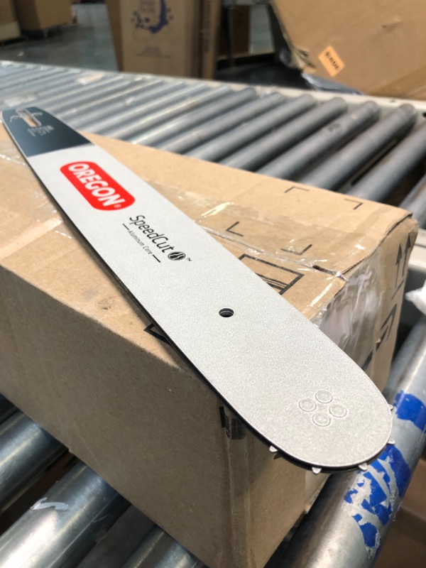 Photo 5 of Oregon 18-Inch Replacement Chainsaw Bar and M72 SpeedCut Chainsaw Chain Combo, 72 Drive Links, Pitch: .325" Low Vibration, .050" Gauge (584408)