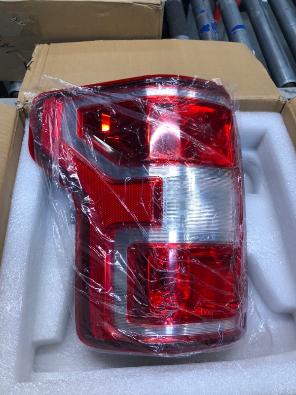 Photo 3 of Left Driver Side Brake Tail Light Rear Lamp Compatible With Ford F150 F-150 2018 2019 2020 Replace JL3Z13405H