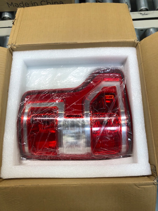 Photo 4 of Left Driver Side Brake Tail Light Rear Lamp Compatible With Ford F150 F-150 2018 2019 2020 Replace JL3Z13405H
