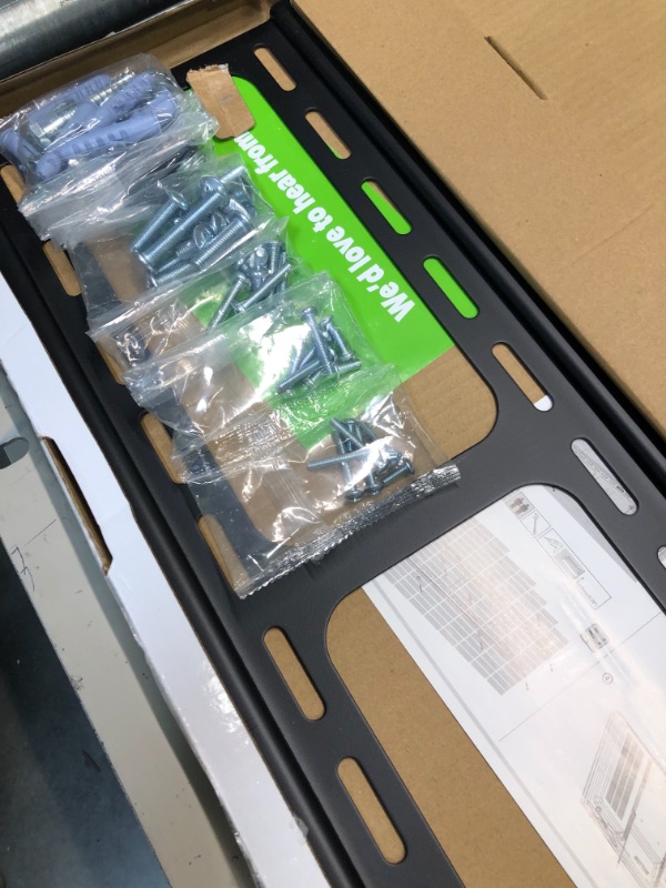 Photo 1 of Gibbon Mounts Fixed TV Wall Mounts- Low Profile TV Bracket Mounts for Most 42-100" LED/LCD Flat Screen TVs, 0.63''Ultra Slim, Max.VESA 800X600, Up to 220lbs Capacity VESA:800x600mm