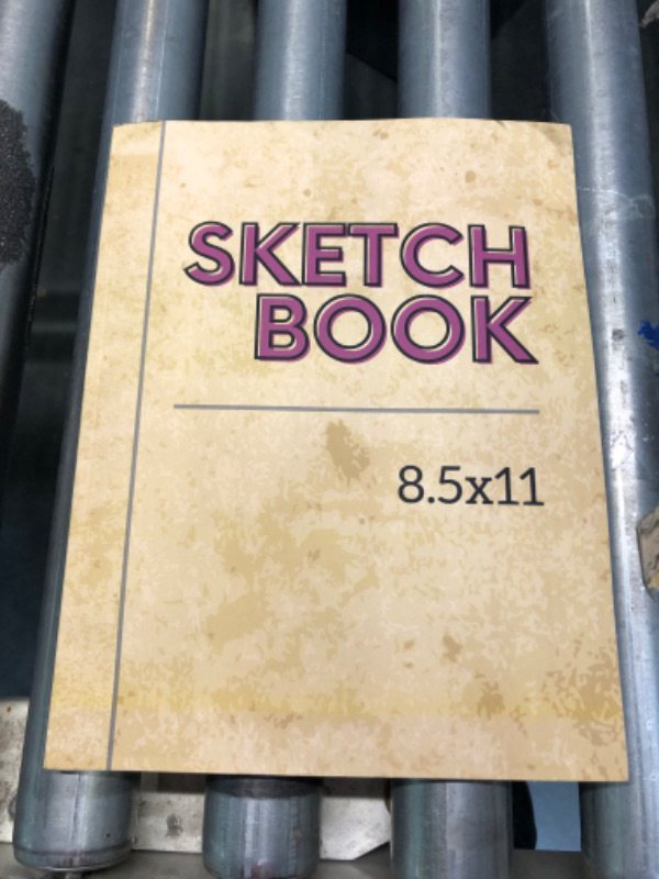 Photo 3 of  Sketch Book Paper Pad, for Pencil and Charcoal, Acid Free, Hardbound, 65 Pound, 8.5 x 11 Inch