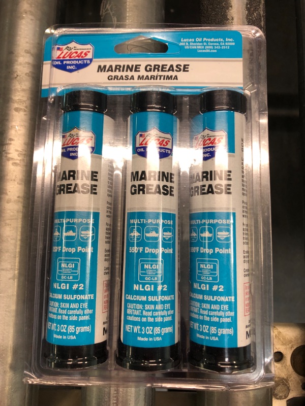 Photo 3 of Lucas Oil 10682 Marine Grease - 3 Ounce (Pack of 3)