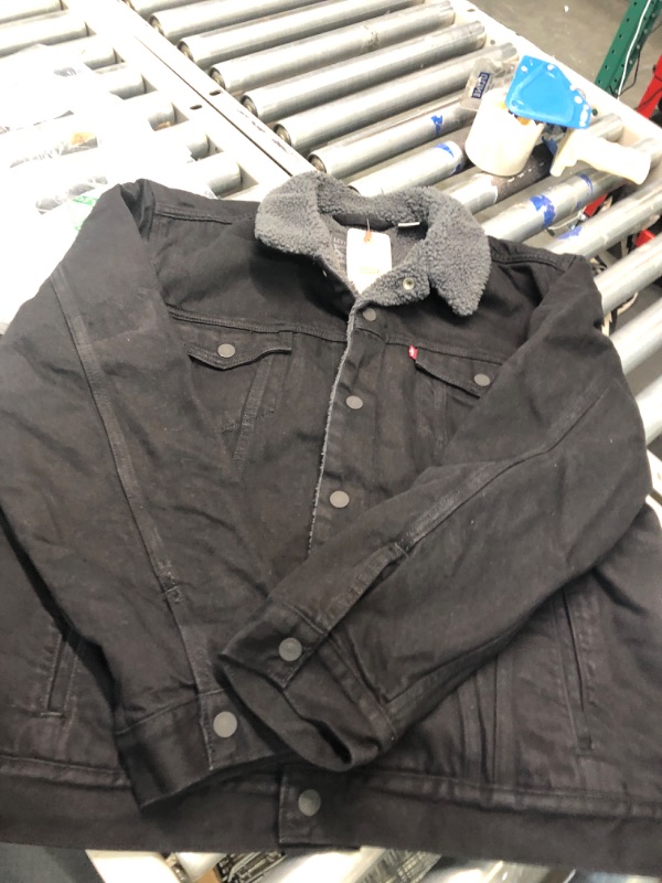 Photo 1 of Levi's Men's Sherpa Trucker Jacket Standard X-Large Duvall