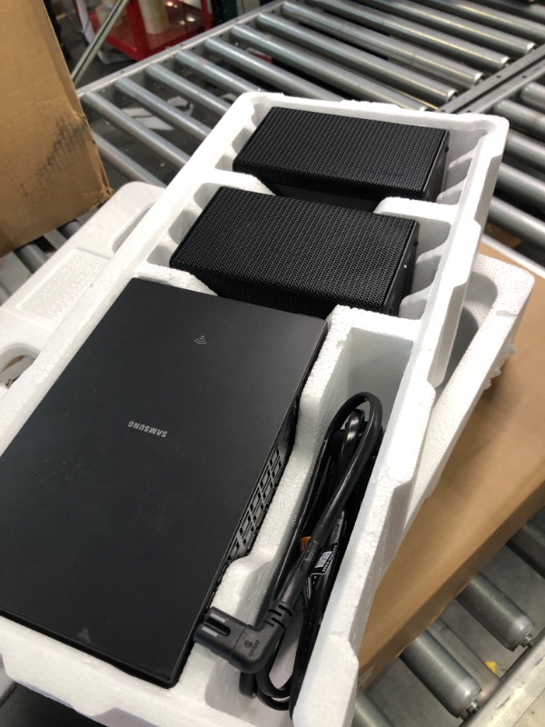 Photo 1 of SAMSUNG HW-B57 B-Series 4.1ch Soundbar w/Dolby Audio/DTS Virtual X, Game Mode, Wireless Bluetooth TV Connection, Rear Speaker Kit & Subwoofer Included HW-B57C Soundbar