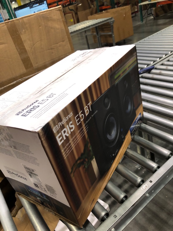 Photo 2 of PreSonus Eris E5 BT-5.25" Near Field Studio Monitors with Bluetooth, 100W Power, Subwoofer Output, Plus Balanced and Unbalanced Inputs E5 (Pair) Bluetooth