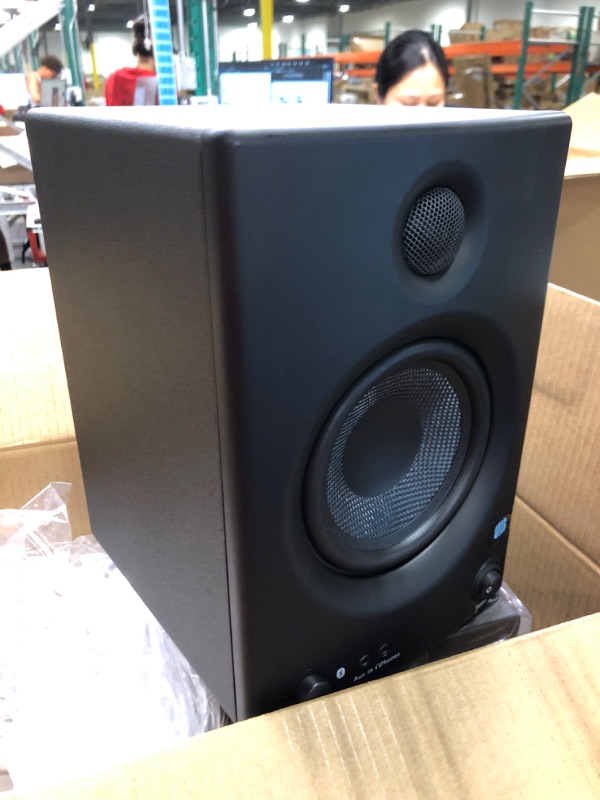 Photo 3 of PreSonus Eris E5 BT-5.25" Near Field Studio Monitors with Bluetooth, 100W Power, Subwoofer Output, Plus Balanced and Unbalanced Inputs E5 (Pair) Bluetooth